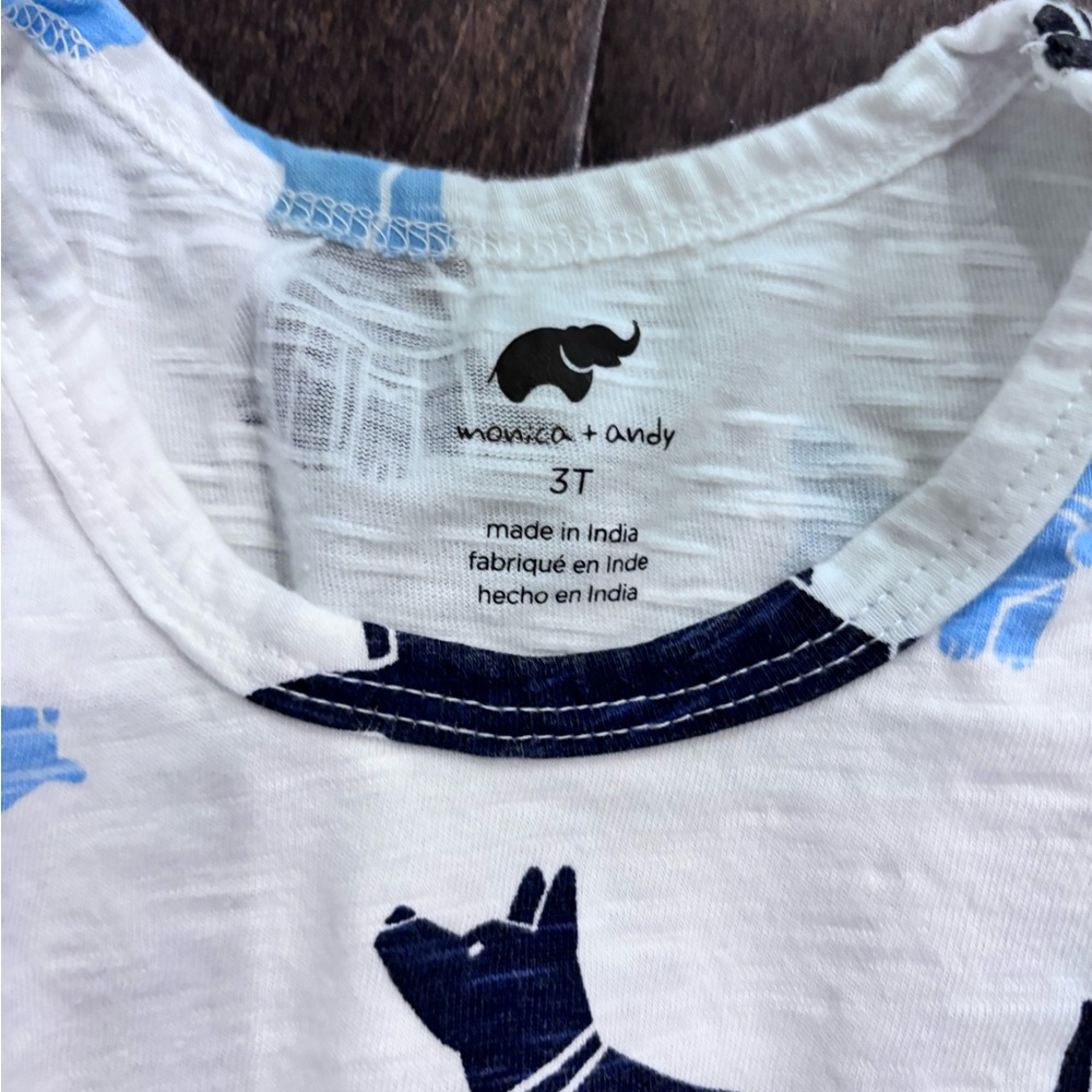 Monica and Andy Toddler Long Sleeve Peplum Top - Picture 2 of 2